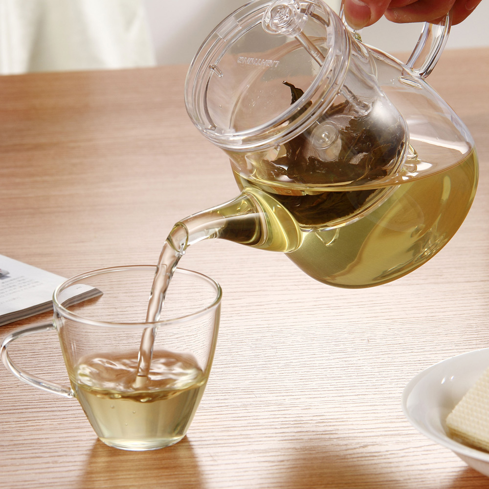 过滤泡茶金灶明尊500mlec04冲茶玻璃杯茶水水壶飘逸杯