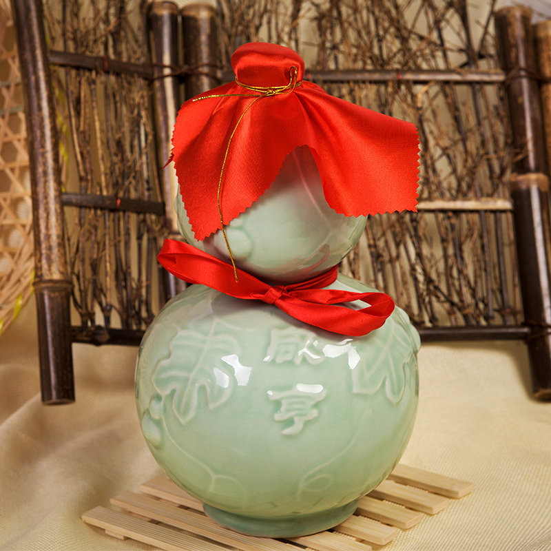 绍兴黄酒咸亨雕皇25年陈花雕酒龙泉青瓷葫芦老酒2500ml坛装太雕