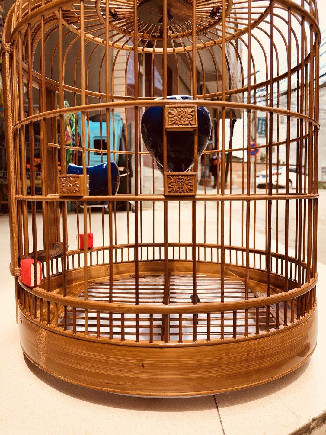 鸟笼精品品包贵阳三皮画眉画眉鸟凯里云南竹制鸟笼