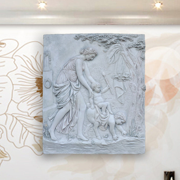 欧式大型浮雕壁挂古欧欧洲希腊神话话人头羊壁饰