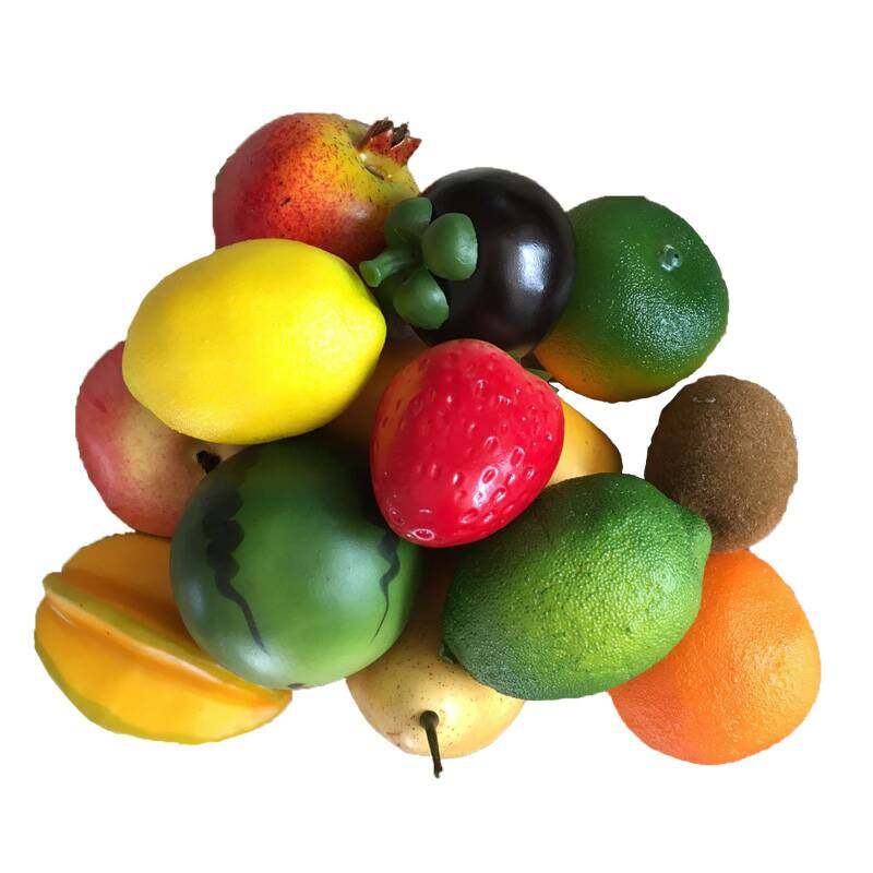 仿真水果加重手感香蕉儿童启蒙益智玩具模型装饰品仿真果蔬