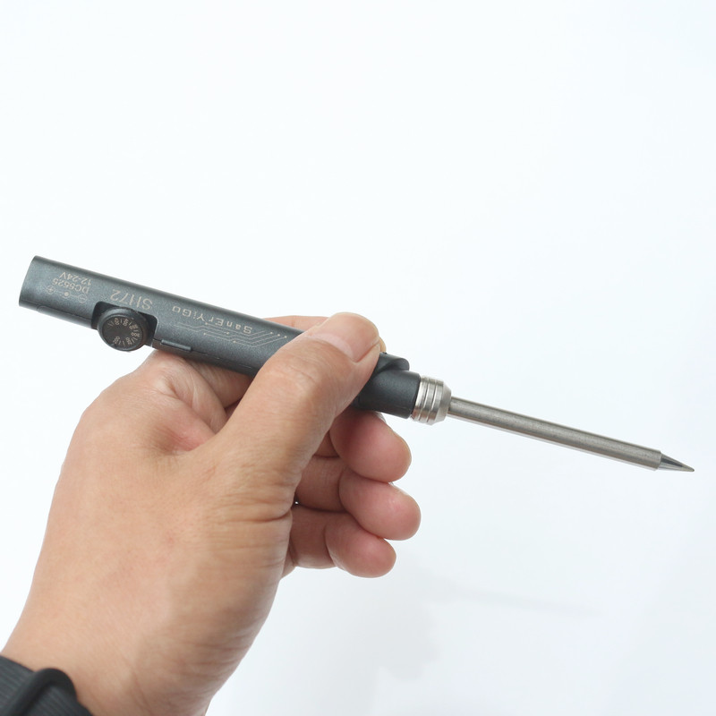 sh72户外迷你电烙铁65w电焊12v19v24v直流供电便携电烙铁