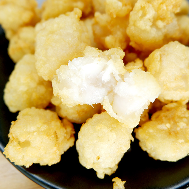 油炸鱼块纳佰味吮指960g1袋鱼米冷冻半成品沙鱼其它生肉制品