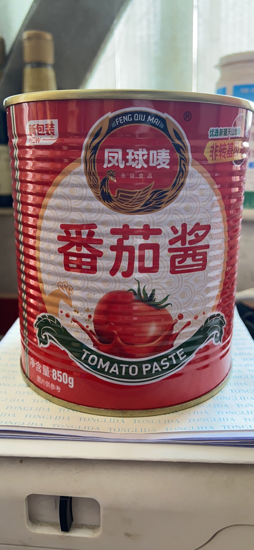 番茄酱新疆罐装凤球唛850克2桶不是调味餐饮罗宋汤番茄酱