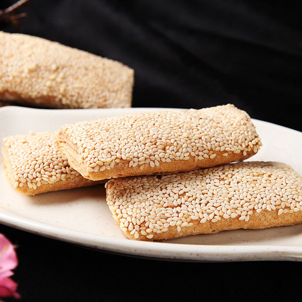 传统南通特产手工点心芝麻脆饼238g糕点饼干传统中式糕点