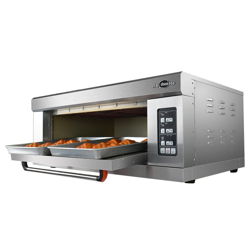 共好一层两盘蛋糕面包烘焙电烤箱机商用大型自动多功能披萨焗烤炉