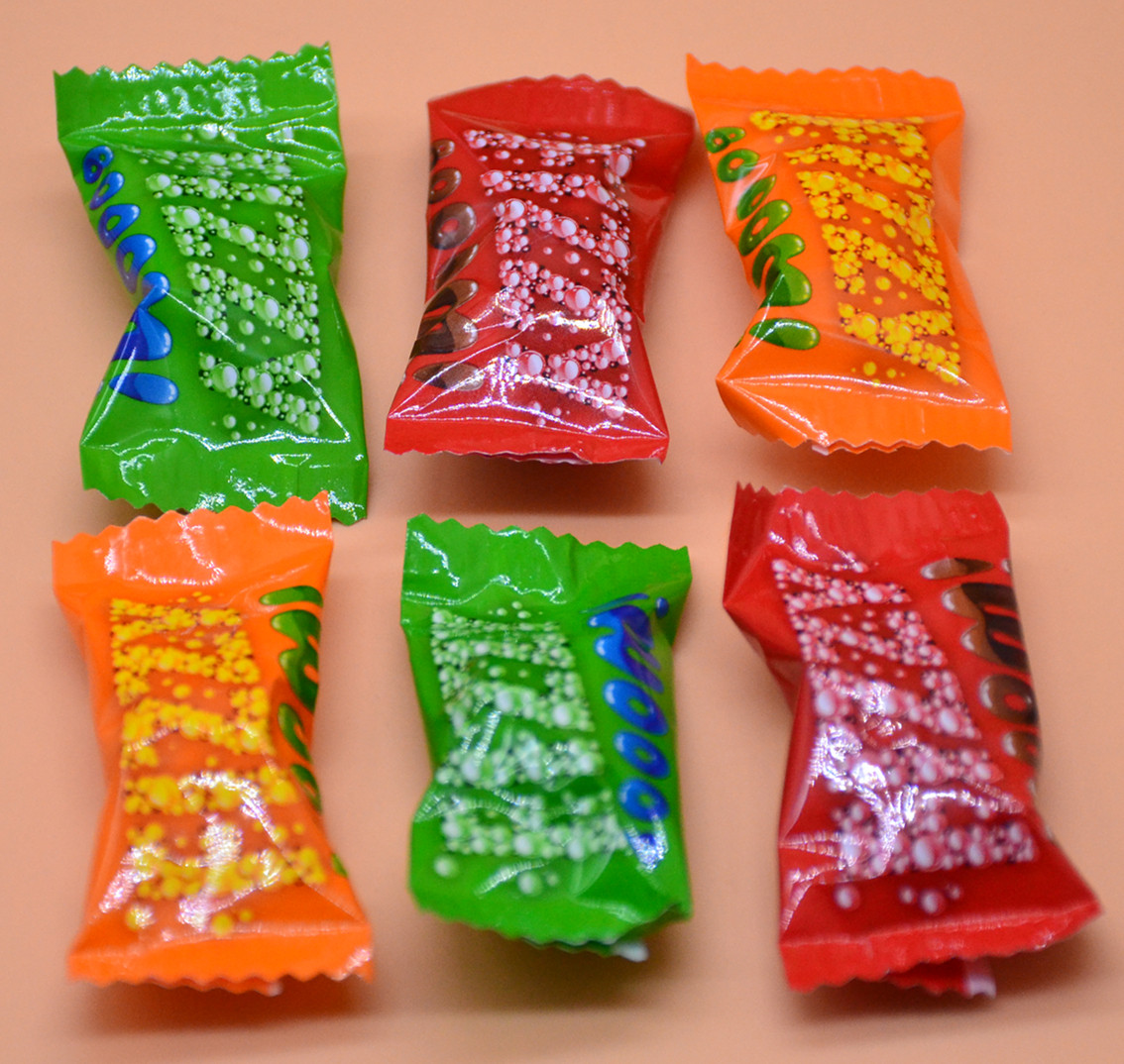 糖果乌克兰俄罗斯酸酸气泡硬糖roshen如胜品牌酸溜溜糖果