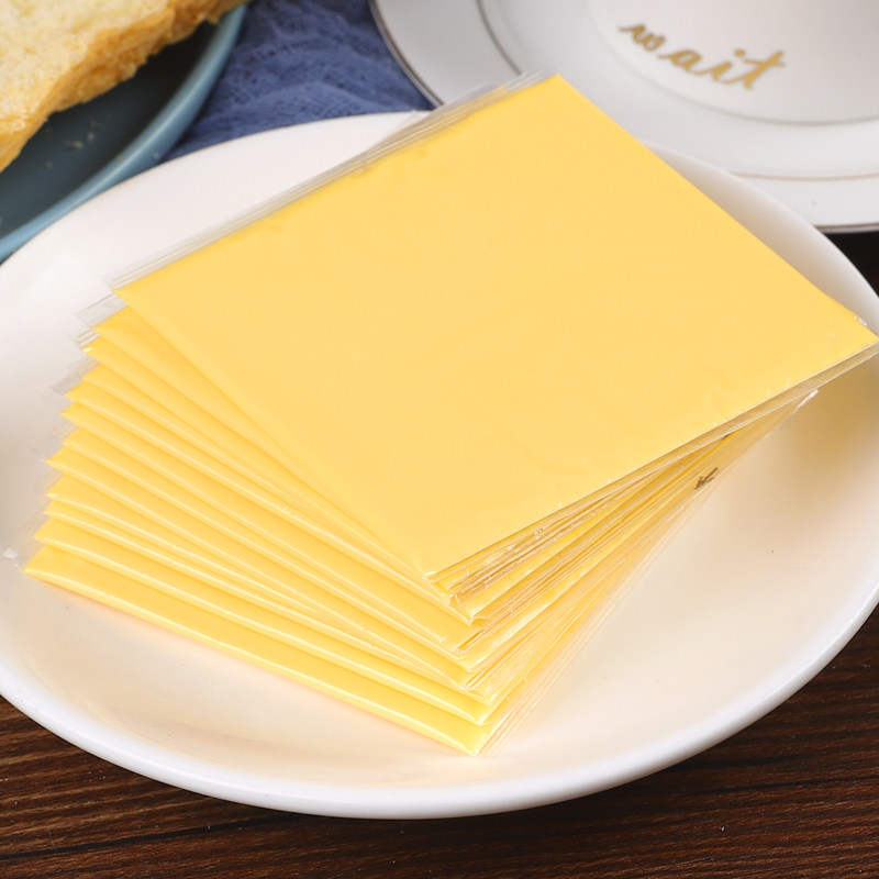 奶酪百吉福芝士片汉堡三明治泡面专用烘焙家用早餐芝士新