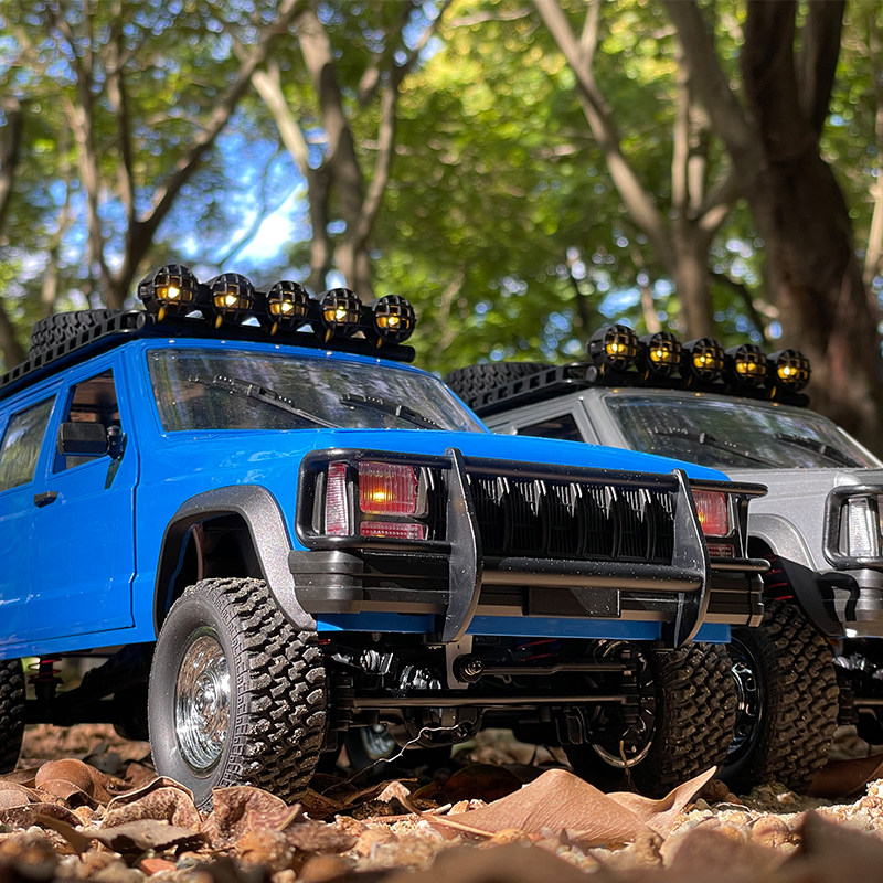 遥控莽牛mn78切诺基rc攀爬越野车四驱比例汽车电动