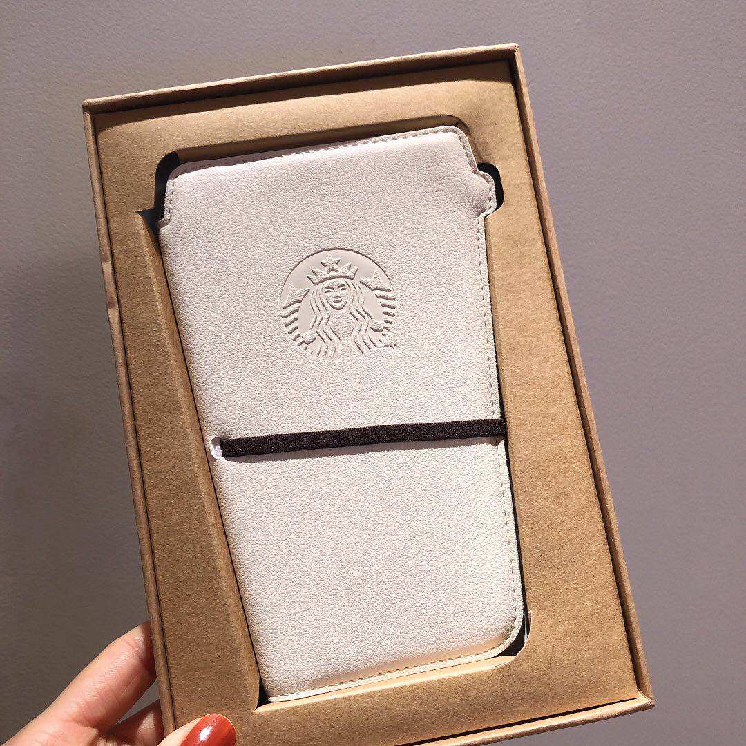 卡包星巴克2018年信封封包美人鱼多功能笔记本护照夹零钱卡包