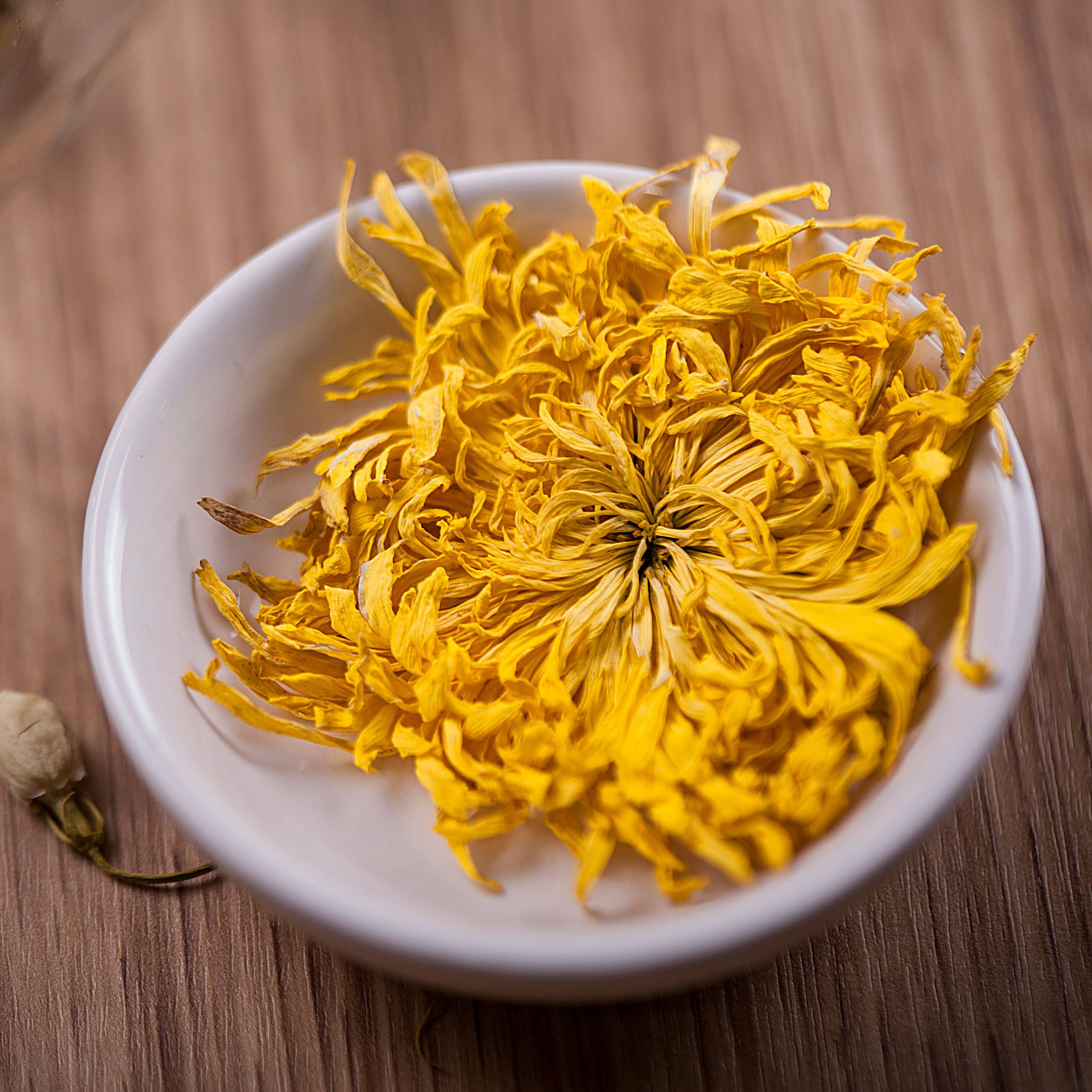 菊花花茶山谷金丝皇菊一朵一杯修水枸杞养生代用