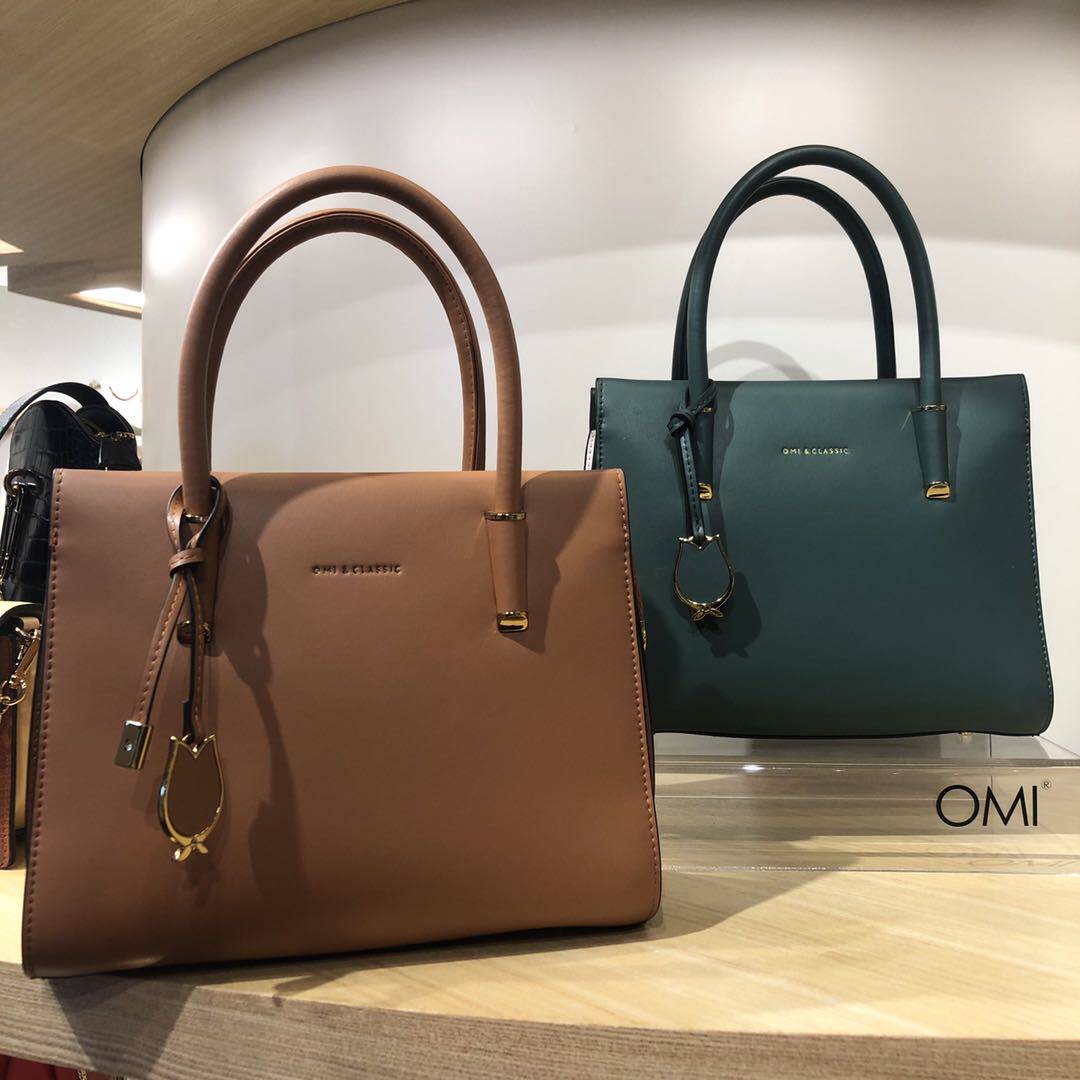 欧米omi包包omi新款女包手提包万达旗舰店同款女士包袋