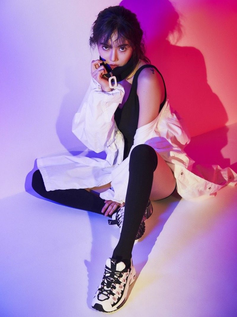 彪马puma cell endura 泫雅同款白粉复古跑鞋休闲老爹鞋369357-05