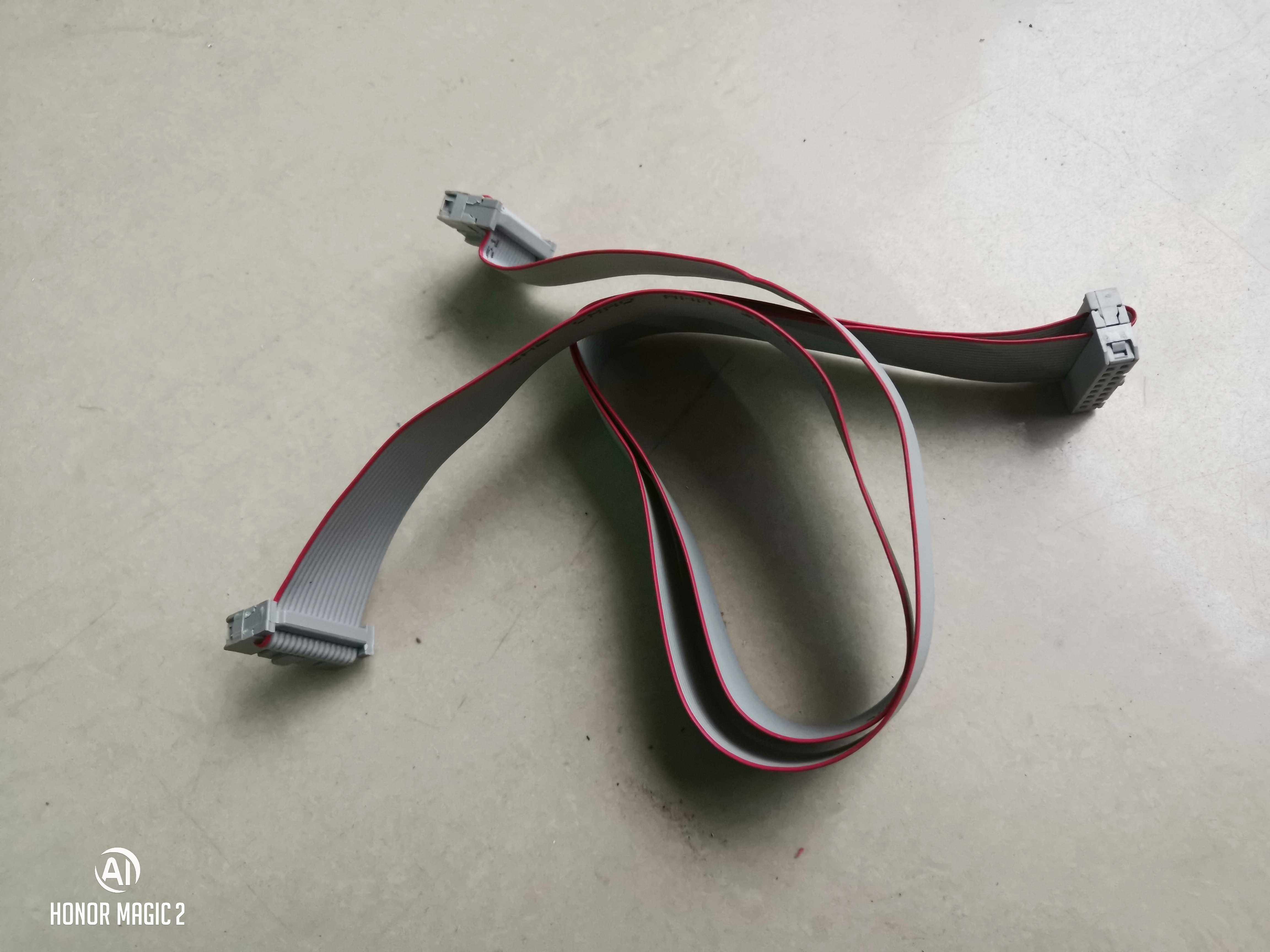 显示屏双面led排线专用一分16p一卡通led显示屏