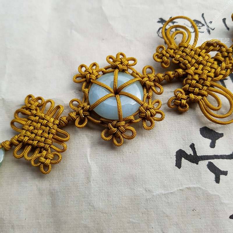 万字佛珠燕尾挂穗法王方丈念珠穗背云和和尚中国结