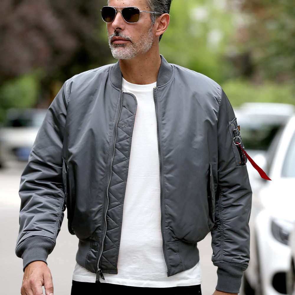 现货alpha阿尔法工业ma1经典宽松男款女款飞行夹克