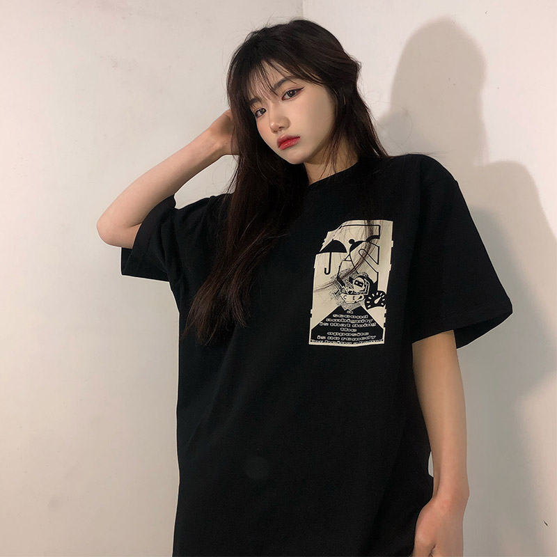 LIFE CAVEMPT 20AW MD2dAmbiguity T 茶壶  雨伞卡通日潮CE短袖男