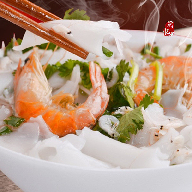 闽忆独稻锅边糊片待煮冲泡福建特产福州小时鼎边其它干货