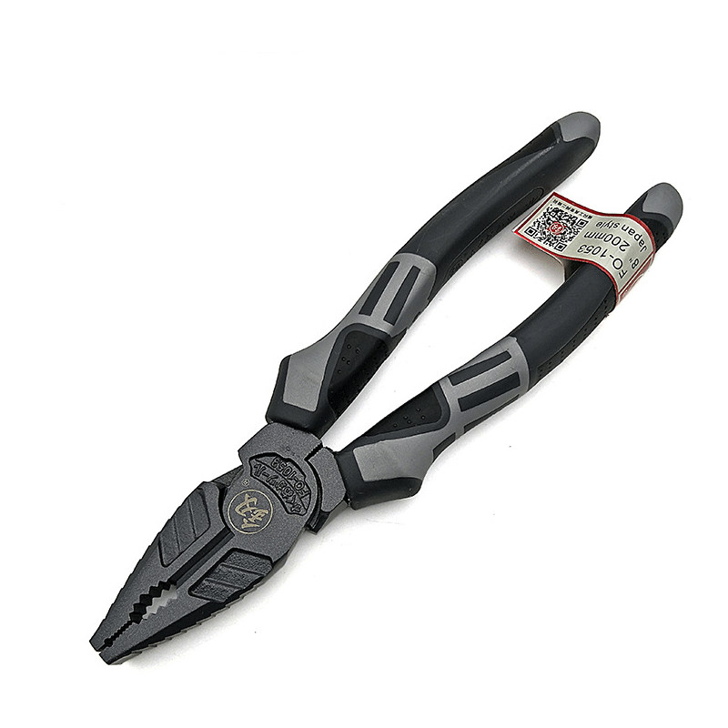 新品包邮钢丝钳日本老虎钳特种钢8寸多功能工业级电工钳子1053