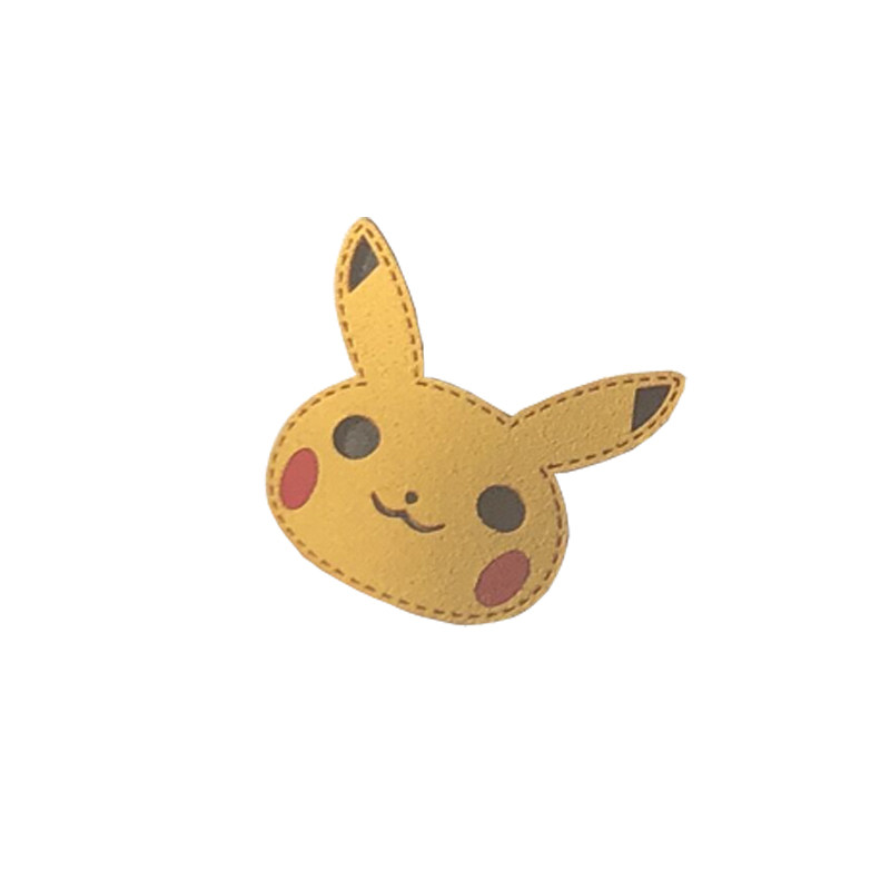 萌萌哒动物发夹皮卡丘头饰小孩边夹可爱蝴蝶结顶夹发饰