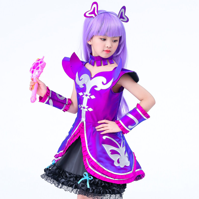 巴拉巴拉小魔仙黑魔仙严莉莉衣服裙子套装女童万圣节服装cosplay