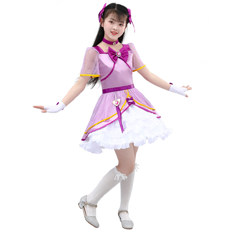 小玲cos服装魔法世界欧若拉公主服儿童女小魔仙cosplay女装