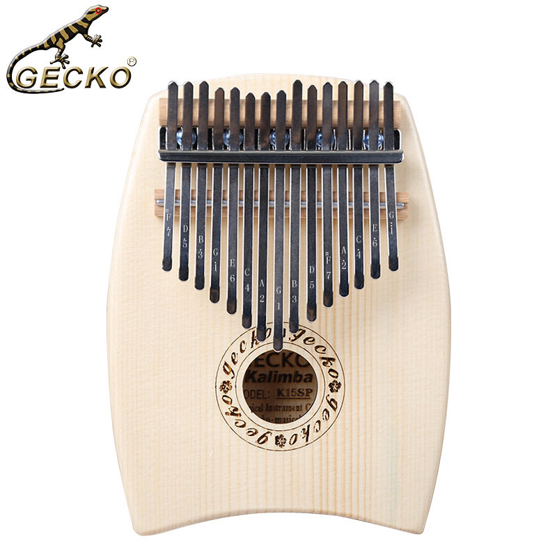 壁虎gecko拇指卡林kalimba手指钢琴便携式乐器其它民族乐器