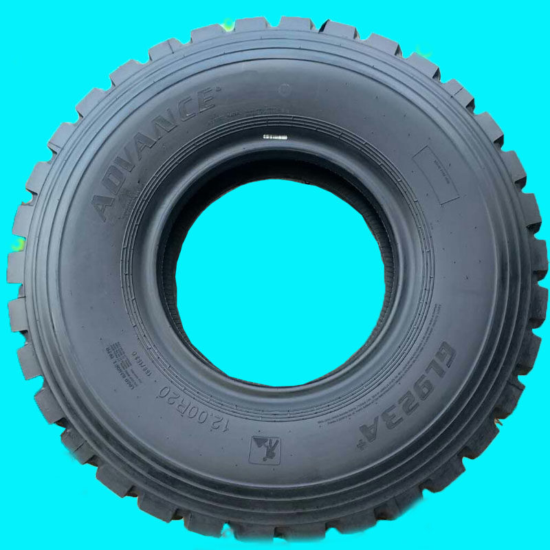 三包前进大力士1200r201100r20全钢钢丝大货车加厚矿山非乘用车轮胎