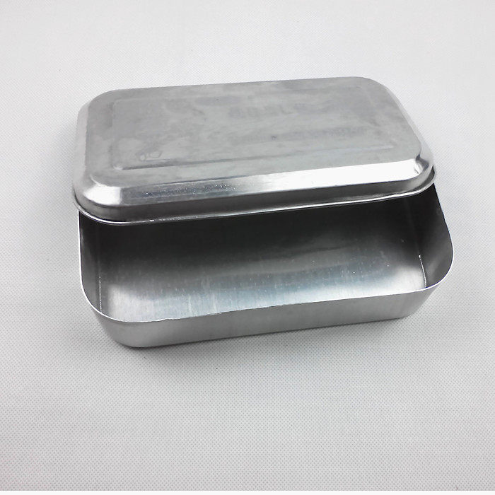 4l金属铝盒 铝饭盒0.85l老式 薄款 怀旧铝制品整理收纳盒 - 爱购网