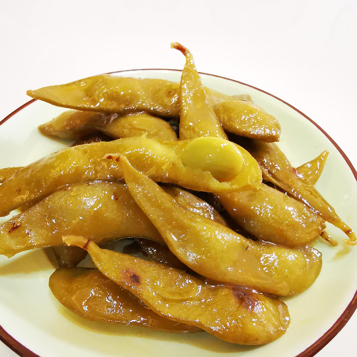 30包辣味零食小吃麻辣下酒菜熟食 湖南常德特产章鸭子香辣毛豆28g