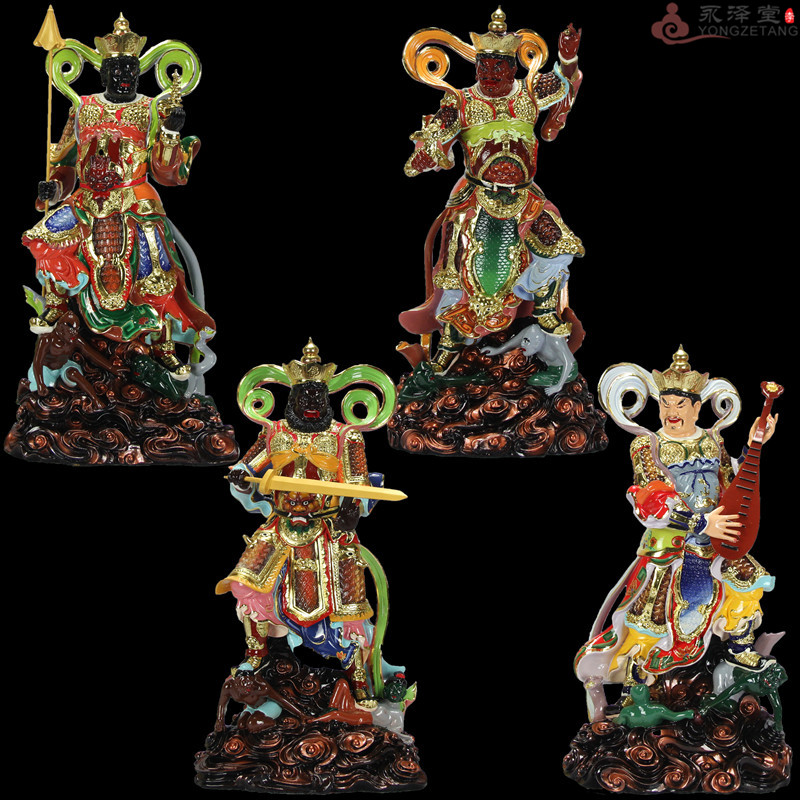多款四大天王王四大金刚风调雨顺顺东持国增长摆件