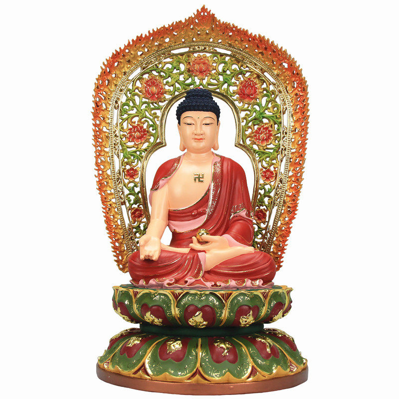 药师桌面佛像佛教菩萨七躬如来七尊七佛厘米摆件