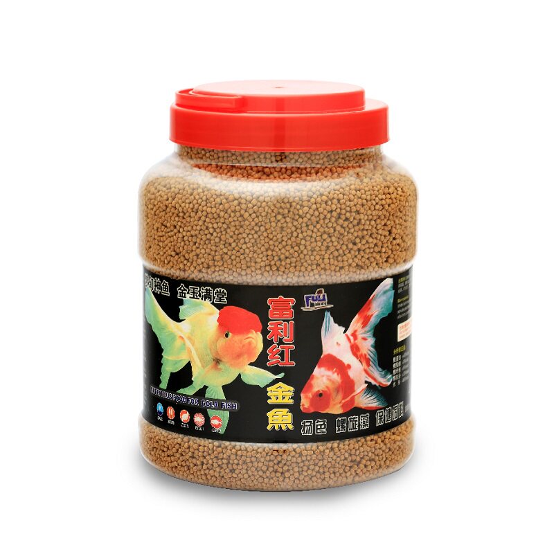 饲料富利金鱼鱼粮通用中小型热带观赏鱼锦鲤主食观赏鱼饲料