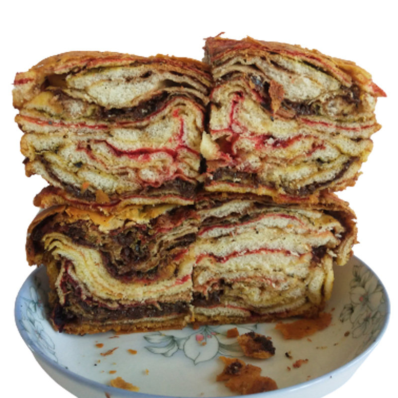 景泰特产妈妈味道千层玫瑰花馍馍传统手工工艺其他食品