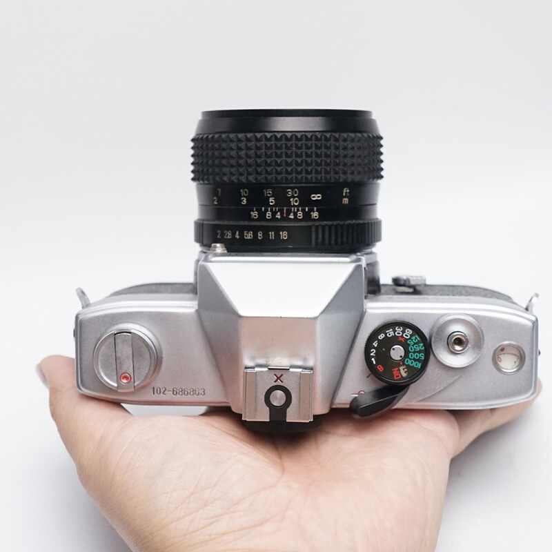 seagull海鸥df1照相机镜头多层镀膜银色机械胶片135胶片单反