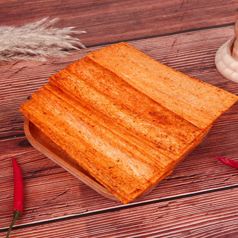 美味海苔味麻辣片8090童年怀旧香辣条5毛钱校园40袋儿时辣片零食