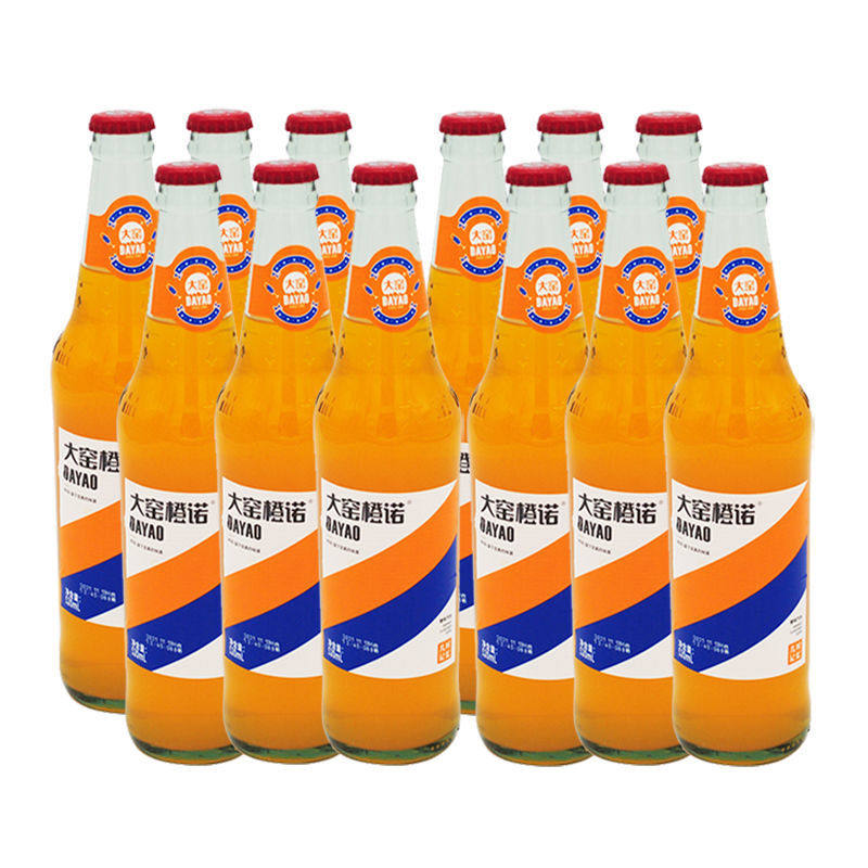 内蒙古特产大窑嘉宾饮料橙诺果味童年怀旧汽水碳酸饮料