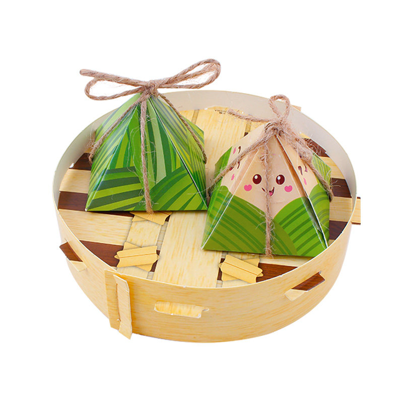 端午节中国国风蒸笼粽子幼儿园儿童手工diy制作手工创意粘贴类