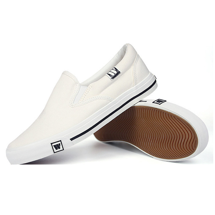 一脚diy小白鞋懒人脚蹬回力秋单百搭韩版布鞋帆布鞋