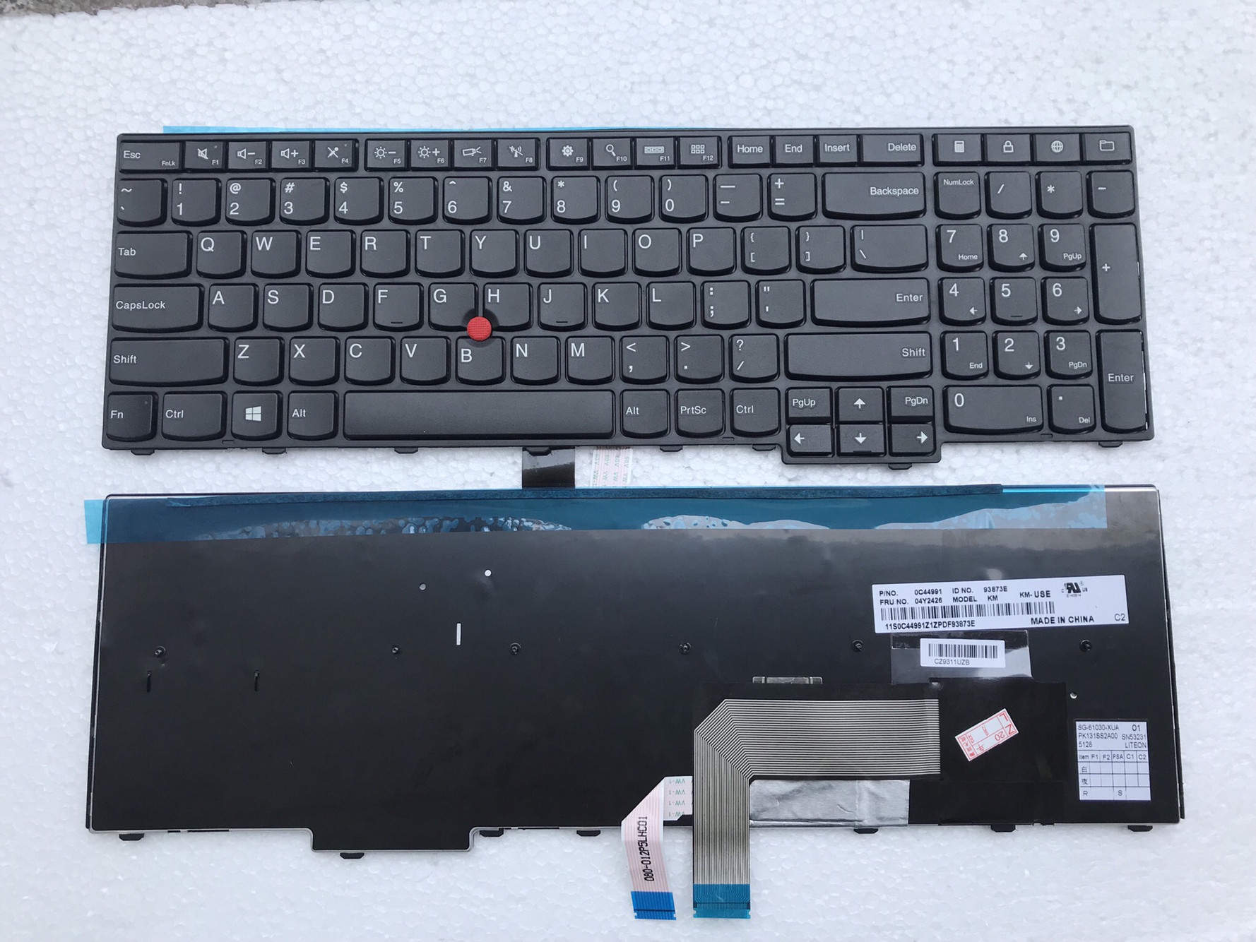 thinkpad联想e531l540w540t540pe540w550w541t550键盘