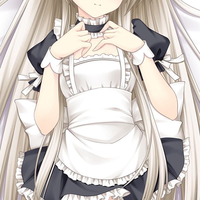 绝对萌域缘之空春日野穹女仆版穹妹动漫周边二次元宅男等身抱枕套