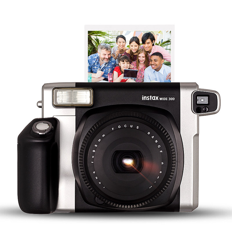 富士instax wide 300 宽幅相机套餐含拍立得相纸 5寸 一次成像