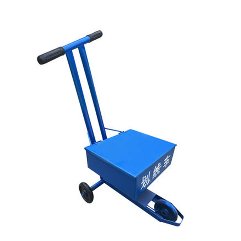 田径画线石灰警示路单车道器材划线跑道驾校划线车