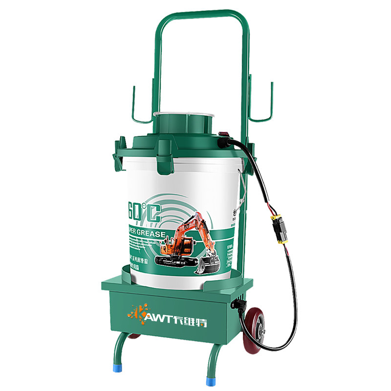 卡维特电动黄油枪挖机专用24v220v全自动高压黄油机打油注油神器