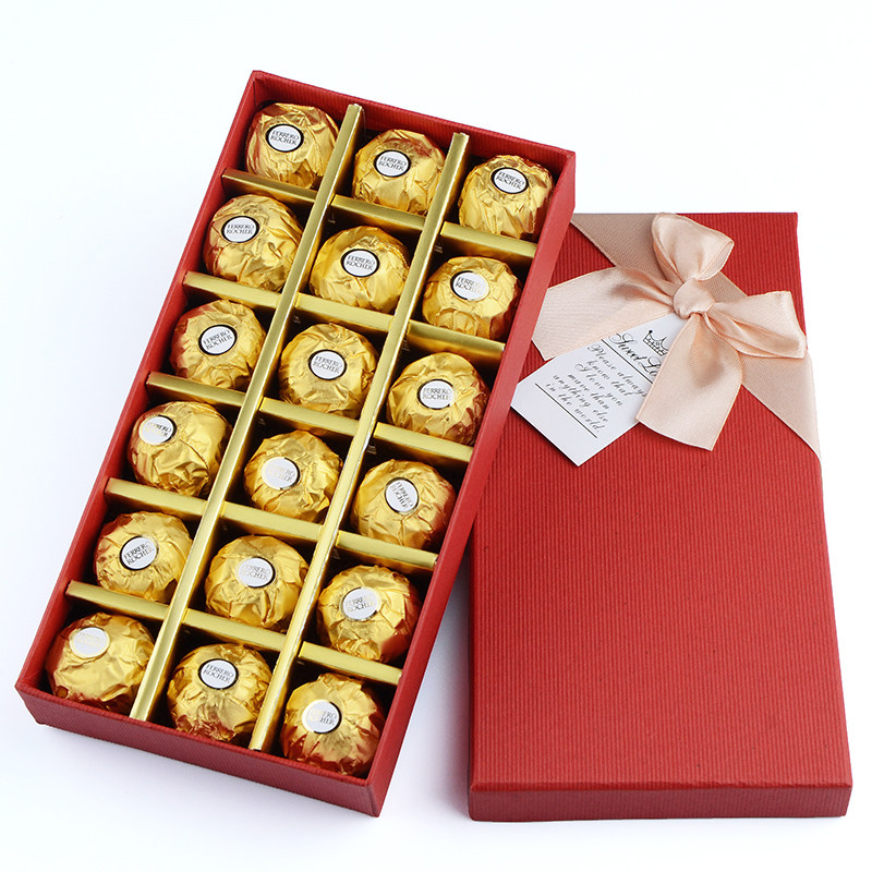 费列罗巧克力礼盒装送女友圣诞节女生生日礼物送男友零食 - 比翼鸟