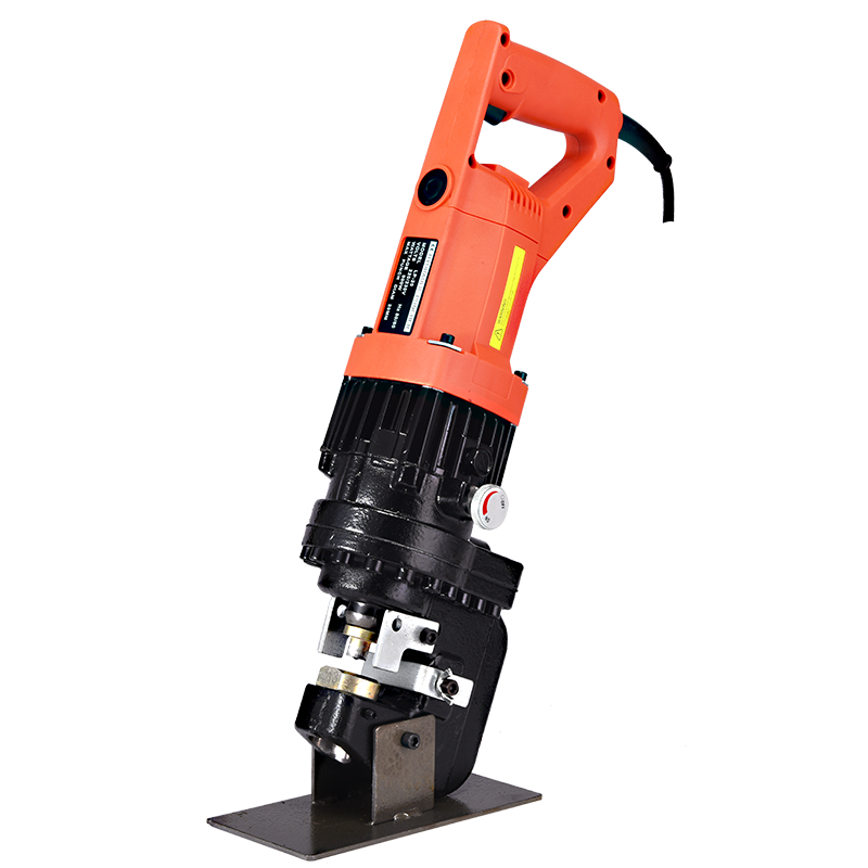 电动液压冲孔机手持小型角铁槽钢开孔器便携式干挂角钢打孔机器