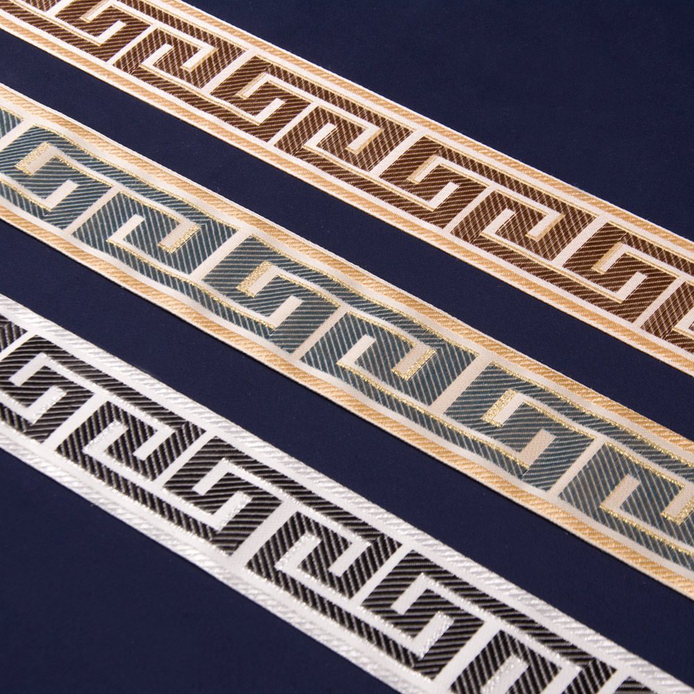 花边高档包边绣花缝纫diy装饰长城提花飘窗花边