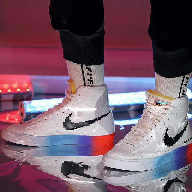 大淘人折扣商城 鞋子 nike耐克女鞋blazer mid 77 x lpl英雄联盟联名