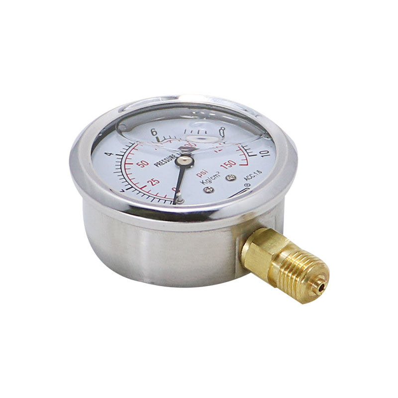 yn60水压m14油水耐震负压真空60mm抗震耐抗压力表