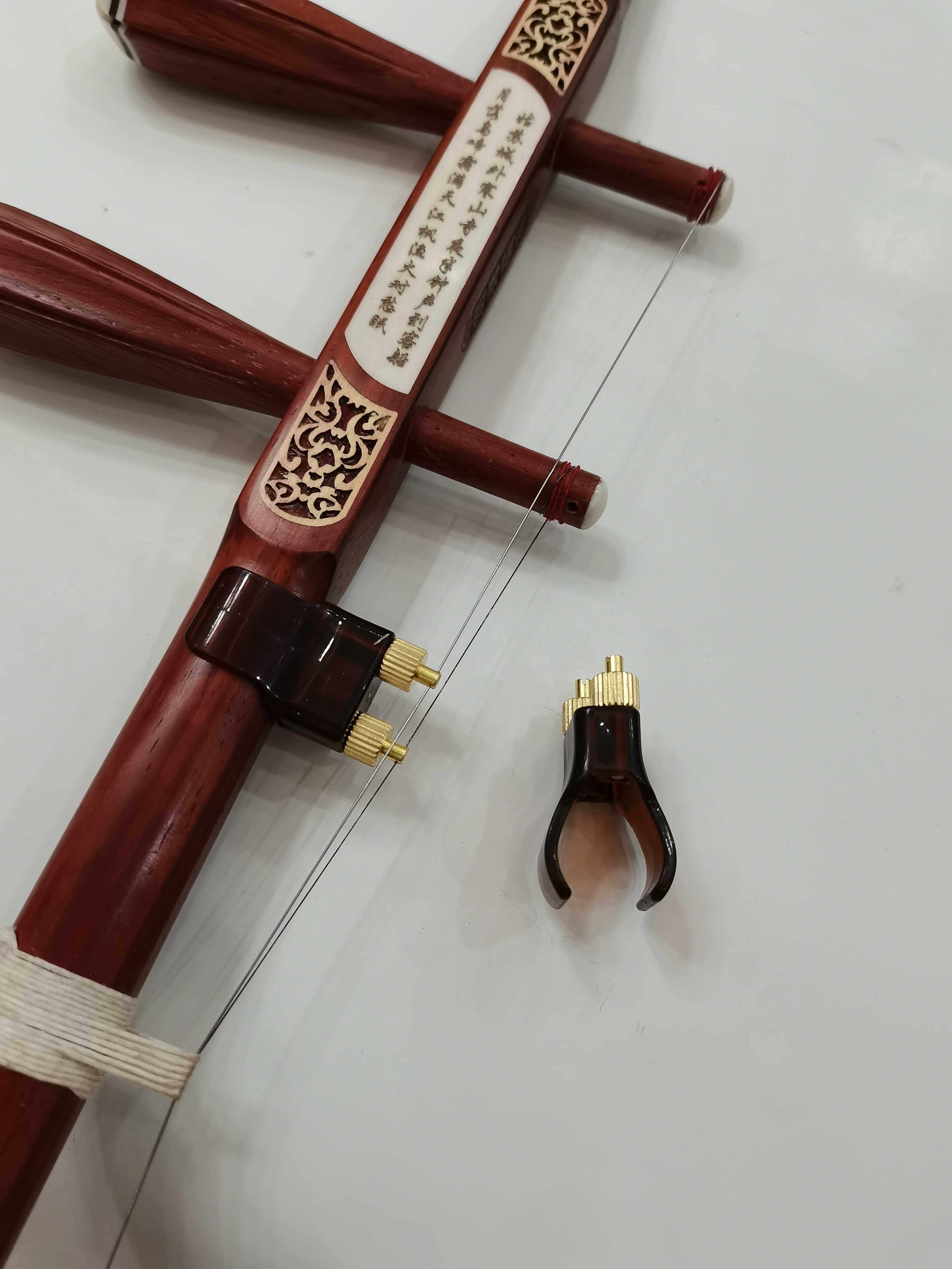 微调二胡黄铜新型调音方便安装简单通用新款二胡